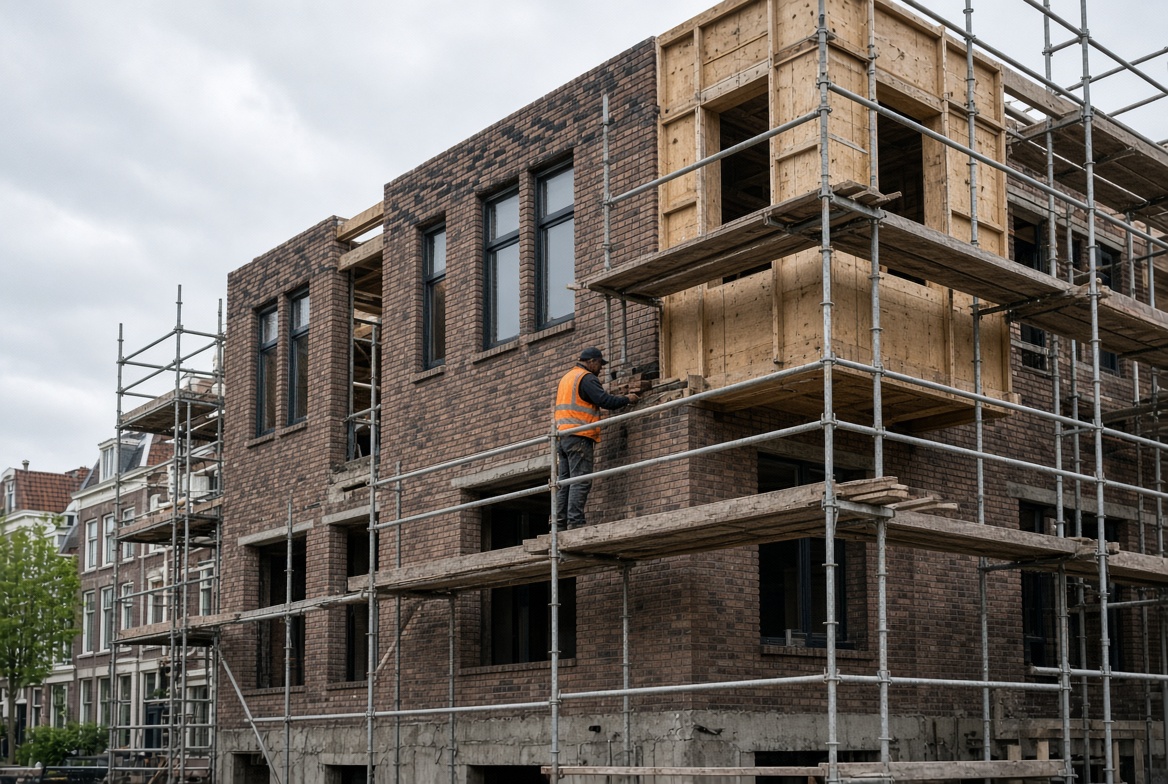 Bouwwerkzaamheden en steigerwerk